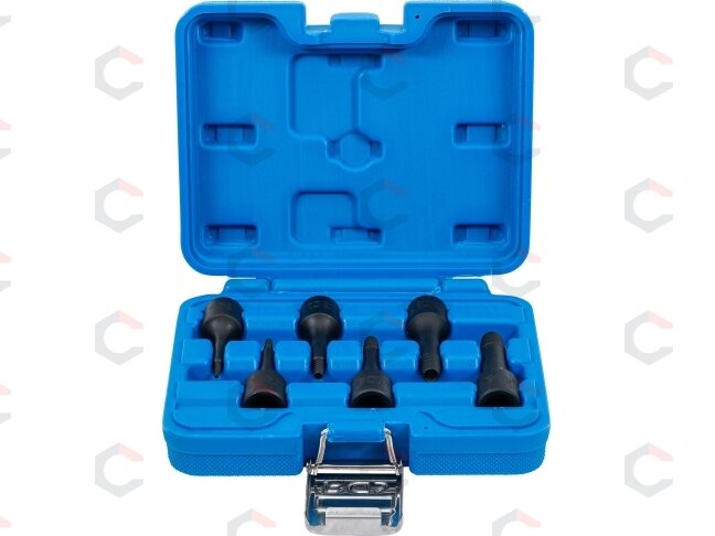 Specialus antgalių rinkinys / sraigtiniai ištraukikliai | 10 mm (3/8") | 2 - 10 mm | 6 vnt. (5281) Specialus antgalių rinkinys / sraigtiniai ištraukikliai | 10 mm (3/8") | 2 - 10 mm | 6 vnt. (5281)
