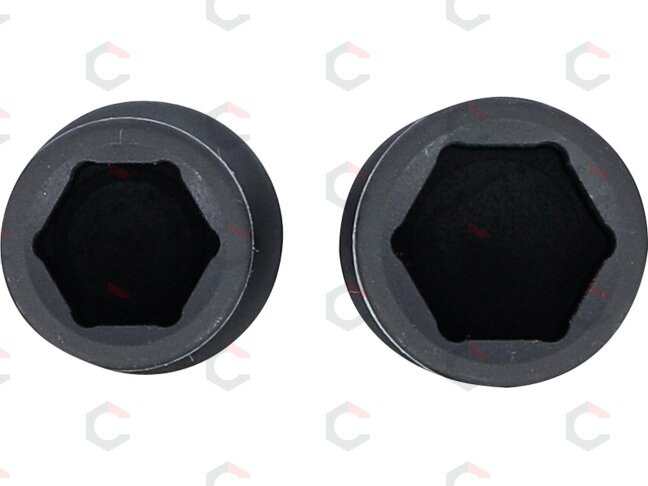 Specialus galvučių rinkinys | diferencialo flanšo veržlei | Volvo | 15 - 18 mm (72000B) 1