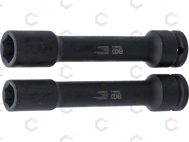 Specialus galvučių rinkinys | diferencialo flanšo veržlei | Volvo | 15 - 18 mm (72000B)