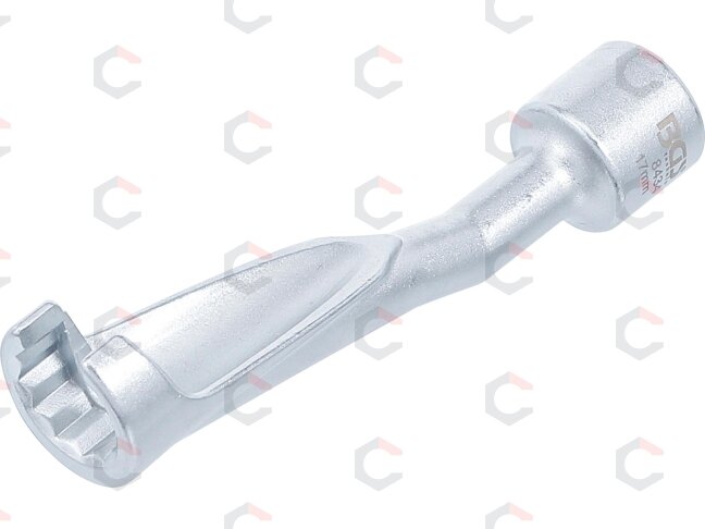 Specialus įpurškimo linijų veržiklis | BMW, Opel 2.5TD, Mercedes | 12,5 mm (1/2") | 17 mm (8434) Specialus įpurškimo linijų veržiklis | BMW, Opel 2.5TD, Mercedes | 12,5 mm (1/2") | 17 mm (8434)