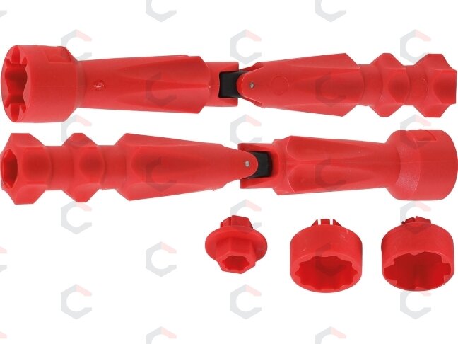 Specialus WC raktų rinkinys | unitazo sėdynei | 4 vnt. (9599) 6 Specialus WC raktų rinkinys | unitazo sėdynei | 4 vnt. (9599) 6