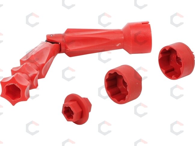 Specialus WC raktų rinkinys | unitazo sėdynei | 4 vnt. (9599) Specialus WC raktų rinkinys | unitazo sėdynei | 4 vnt. (9599)
