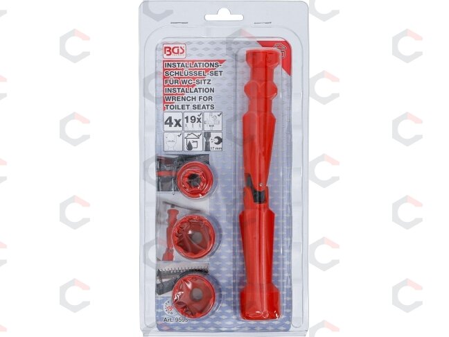 Specialus WC raktų rinkinys | unitazo sėdynei | 4 vnt. (9599) 5 Specialus WC raktų rinkinys | unitazo sėdynei | 4 vnt. (9599) 5
