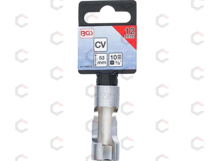Speciali galvutė su įšpjova | 10 mm (3/8") | 12 mm (70988-12) 2 Speciali galvutė su įšpjova | 10 mm (3/8") | 12 mm (70988-12) 2