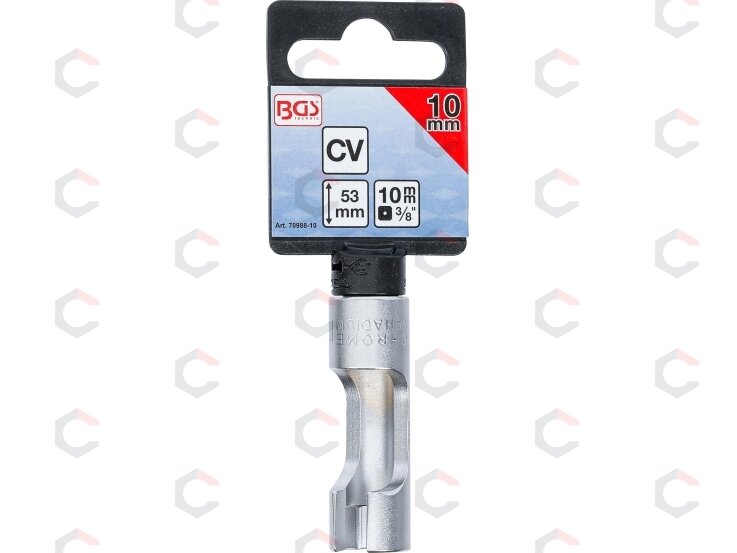 Speciali galvutė su įšpjova | 10 mm (3/8") | 10 mm (70988-10) 2