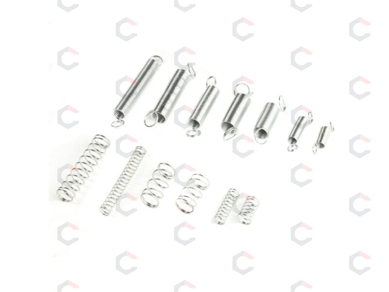 Spyruoklių asortimentas | Suspaudimo ir tempimo spyruoklės | 200 vnt. (SK01051) 1 Spyruoklių asortimentas | Suspaudimo ir tempimo spyruoklės | 200 vnt. (SK01051) 1