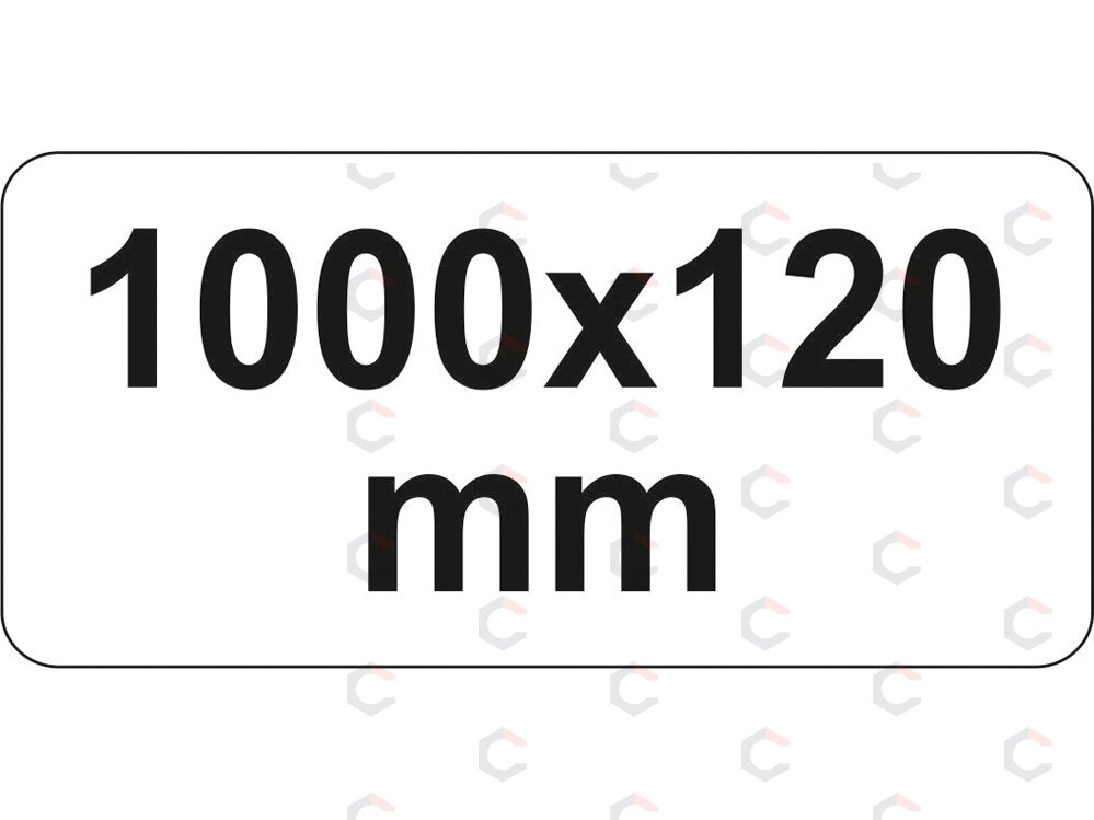 Spaustuvai F-tipo greito užspaudimo terkšliniai | 1000x120 mm (YT-63958) 2