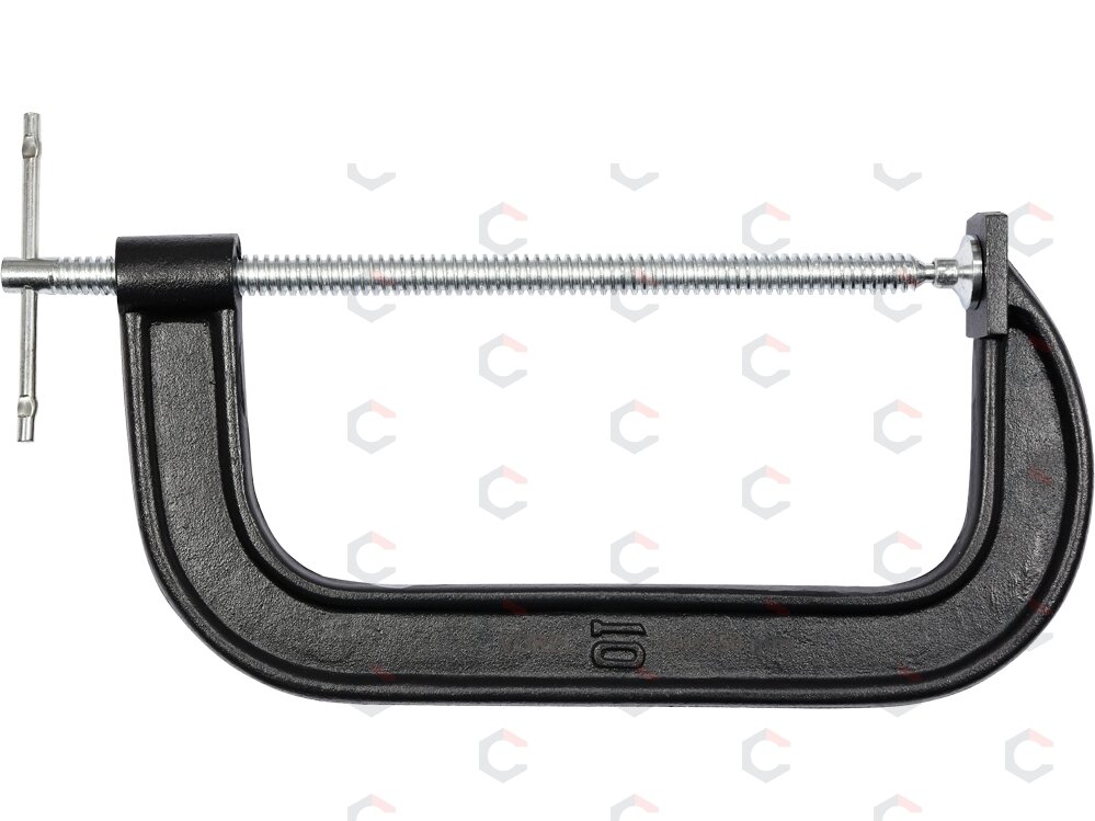 Spaustuvas su varžtu C tipo | 10" | 250 mm (38436) Spaustuvas su varžtu C tipo | 10" | 250 mm (38436)