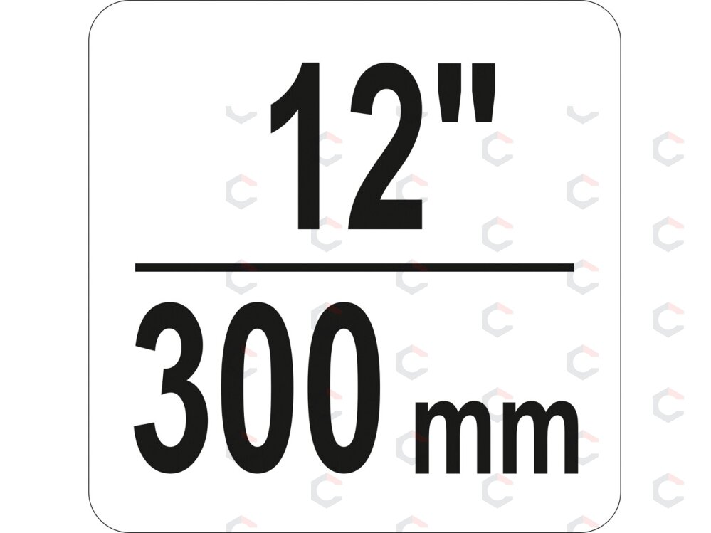 Spaustuvas su varžtu "C" tipo 12", 300 mm (YT-64258) 1 Spaustuvas su varžtu "C" tipo 12", 300 mm (YT-64258) 1