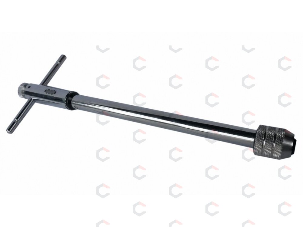 Sriegiklio laikiklis T-formos terkšlinis 255 mm ilgio, M3-M10 (EW-8033) 3 Sriegiklio laikiklis T-formos terkšlinis 255 mm ilgio, M3-M10 (EW-8033) 3