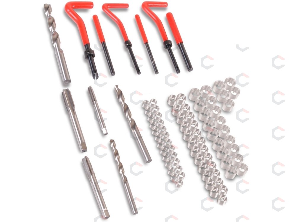 Sriegio remonto rinkinys | M6x1 / M8x1,25 / M10x1,5. | 88 vnt. (2789G) 1