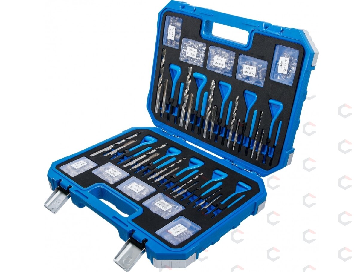 Sriegio remonto rinkinys | metriniai / coliniai | M5 - M12, 1/4" - 1/2" | 320 vnt (9483) 2