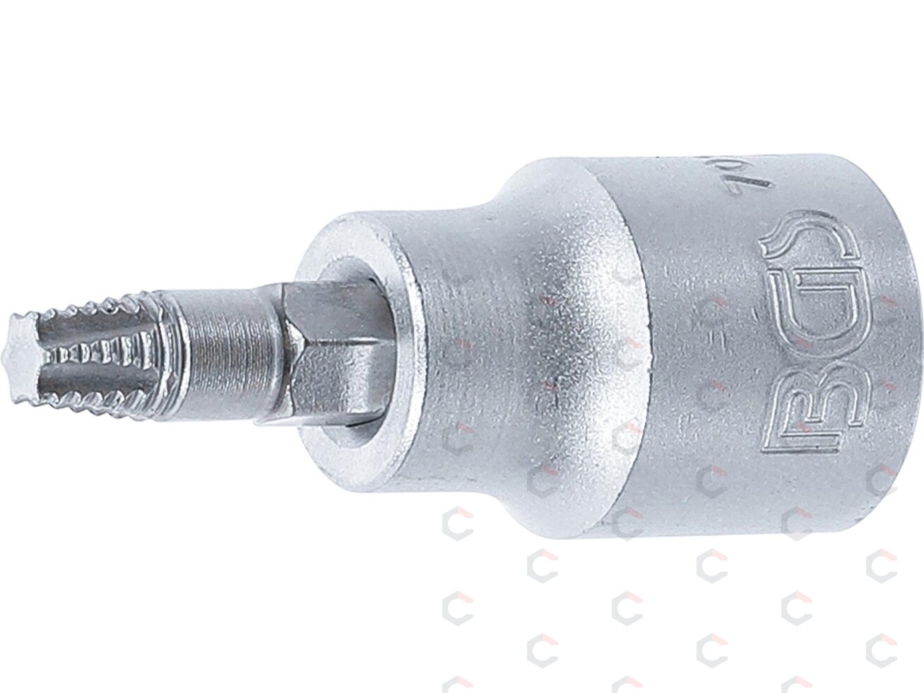 Sraigtinis ištraukimo antgalis | 10 mm (3/8") | pažeistam T-Star (Torx) T27 (7098-T27) Sraigtinis ištraukimo antgalis | 10 mm (3/8") | pažeistam T-Star (Torx) T27 (7098-T27)