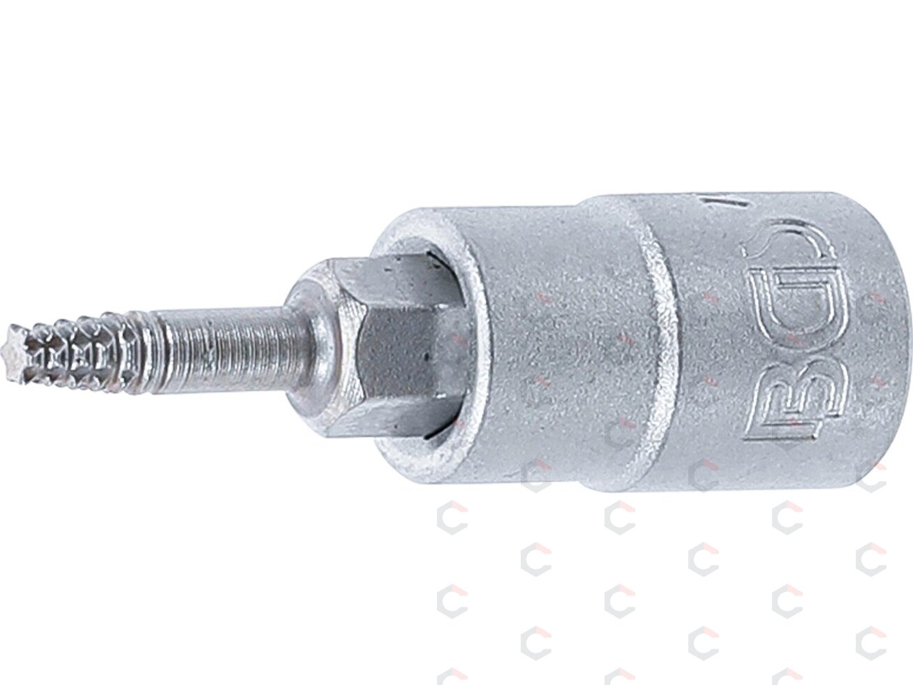 Sraigtinis ištraukimo antgalis | 6,3 mm (1/4") | pažeistam T-Star (Torx) T10 (7098-T10) Sraigtinis ištraukimo antgalis | 6,3 mm (1/4") | pažeistam T-Star (Torx) T10 (7098-T10)