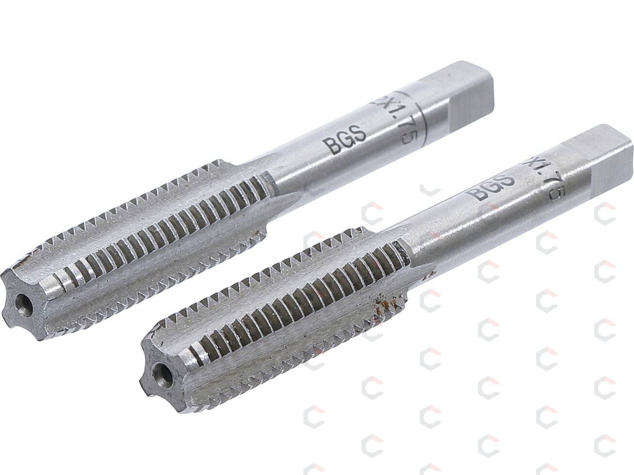 Sriegikliai | pirmas ir galutinis sriegimas | M12 x 1,75 | 2 vnt. (M12X1.75-B) Sriegikliai | pirmas ir galutinis sriegimas | M12 x 1,75 | 2 vnt. (M12X1.75-B)