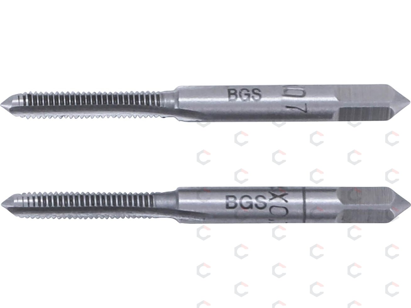 Sriegikliai | pirmas ir galutinis sriegimas | M4 x 0.7 | 2 vnt. (M4X0.7-B) 2 Sriegikliai | pirmas ir galutinis sriegimas | M4 x 0.7 | 2 vnt. (M4X0.7-B) 2