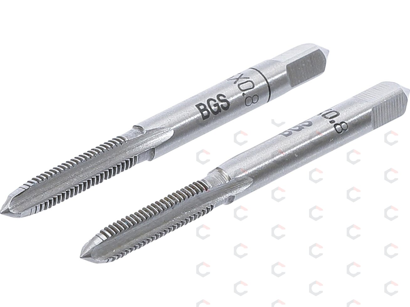 Sriegikliai | pirmas ir galutinis sriegimas | M5 x 0.8 | 2 vnt. (M5X0.8-B) Sriegikliai | pirmas ir galutinis sriegimas | M5 x 0.8 | 2 vnt. (M5X0.8-B)