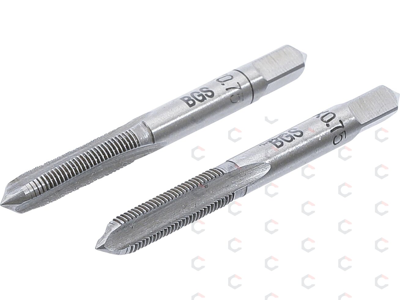 Sriegikliai | pirmas ir galutinis sriegimas | M6 x 0.75 | 2 vnt. (M6X0.75-B) Sriegikliai | pirmas ir galutinis sriegimas | M6 x 0.75 | 2 vnt. (M6X0.75-B)