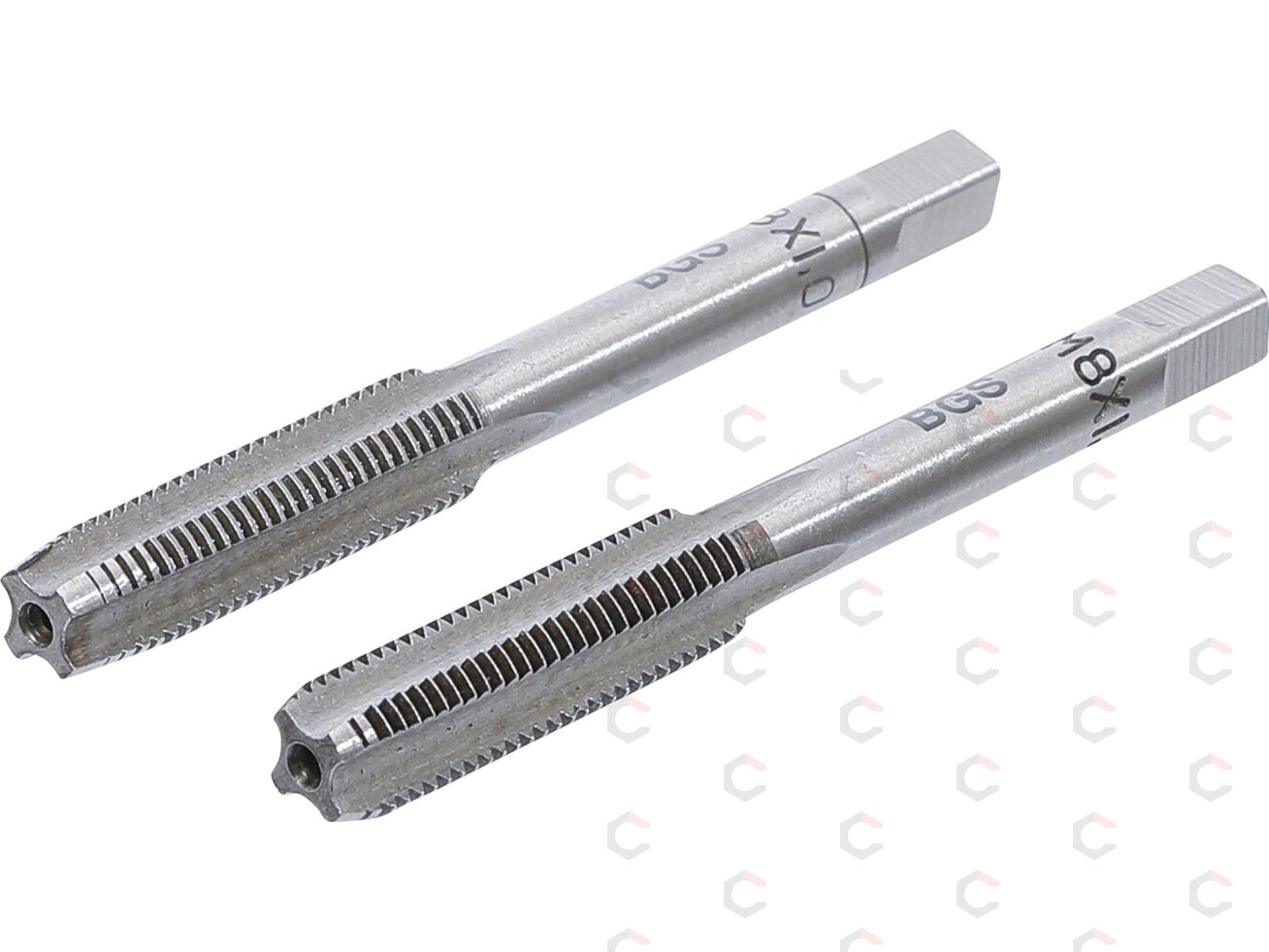 Sriegikliai | pirmas ir galutinis sriegimas | M8 x 1.0 | 2 vnt. (M8X1.0-B) Sriegikliai | pirmas ir galutinis sriegimas | M8 x 1.0 | 2 vnt. (M8X1.0-B)