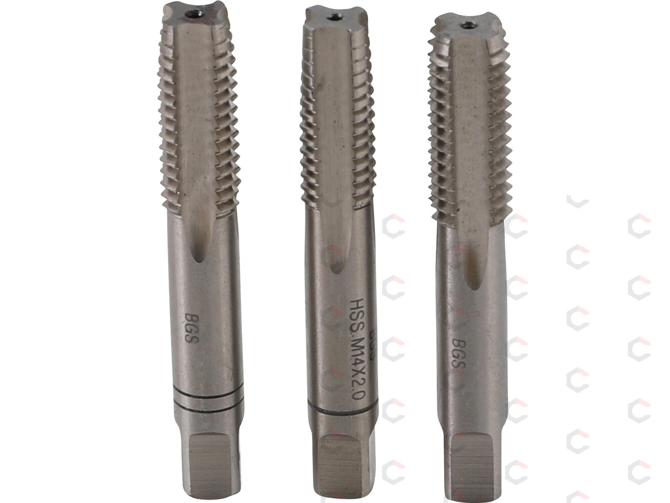 Sriegikliai | pirmas / vidurinis / galutinis sriegimas | M14 x 2.0 | 3 vnt. (927) 4 Sriegikliai | pirmas / vidurinis / galutinis sriegimas | M14 x 2.0 | 3 vnt. (927) 4