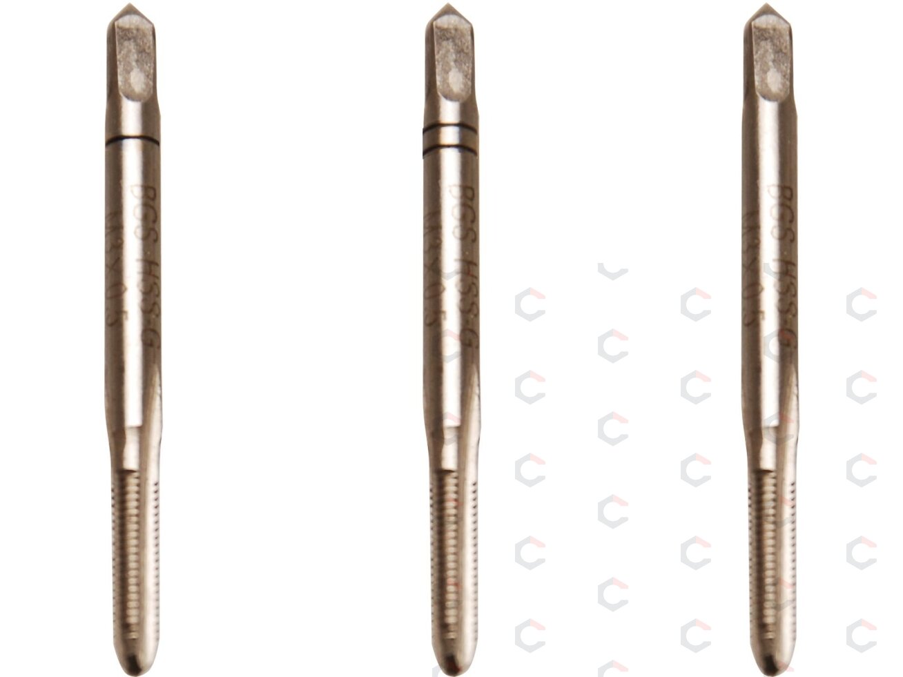 Sriegikliai | pirmas / vidurinis / galutinis sriegimas | M3 x 0,5 | 3 vnt. (930) Sriegikliai | pirmas / vidurinis / galutinis sriegimas | M3 x 0,5 | 3 vnt. (930)