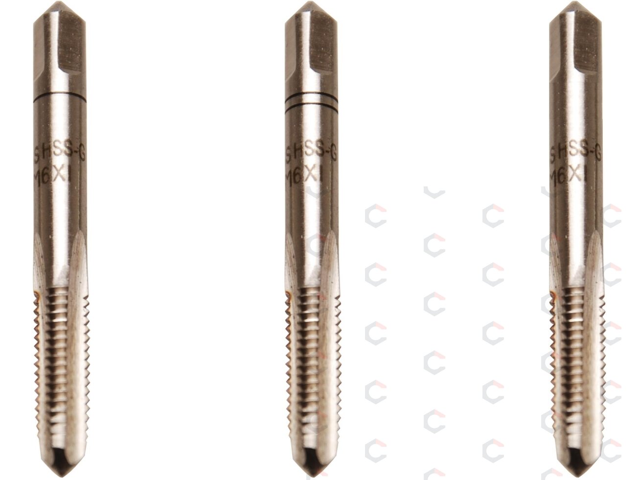 Sriegikliai | pirmas / vidurinis / galutinis sriegimas | M6 x 1.0 | 3 vnt. (933) Sriegikliai | pirmas / vidurinis / galutinis sriegimas | M6 x 1.0 | 3 vnt. (933)