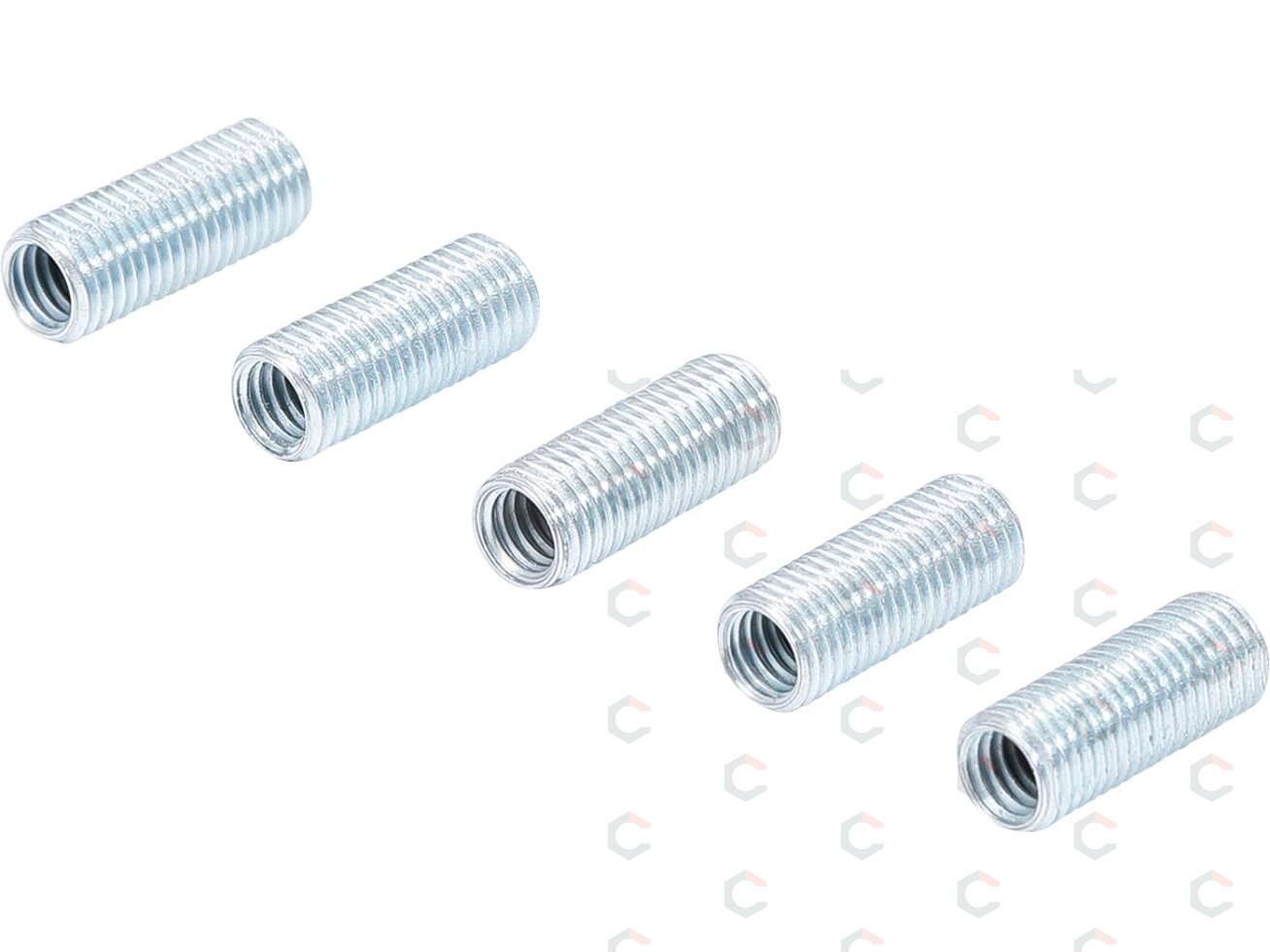 Srieginių įdėklų rinkinys | Vidinis sriegis M6 x 1 / išorinis sriegis M8 x 1 | 5 vnt. (9538-1) Srieginių įdėklų rinkinys | Vidinis sriegis M6 x 1 / išorinis sriegis M8 x 1 | 5 vnt. (9538-1)