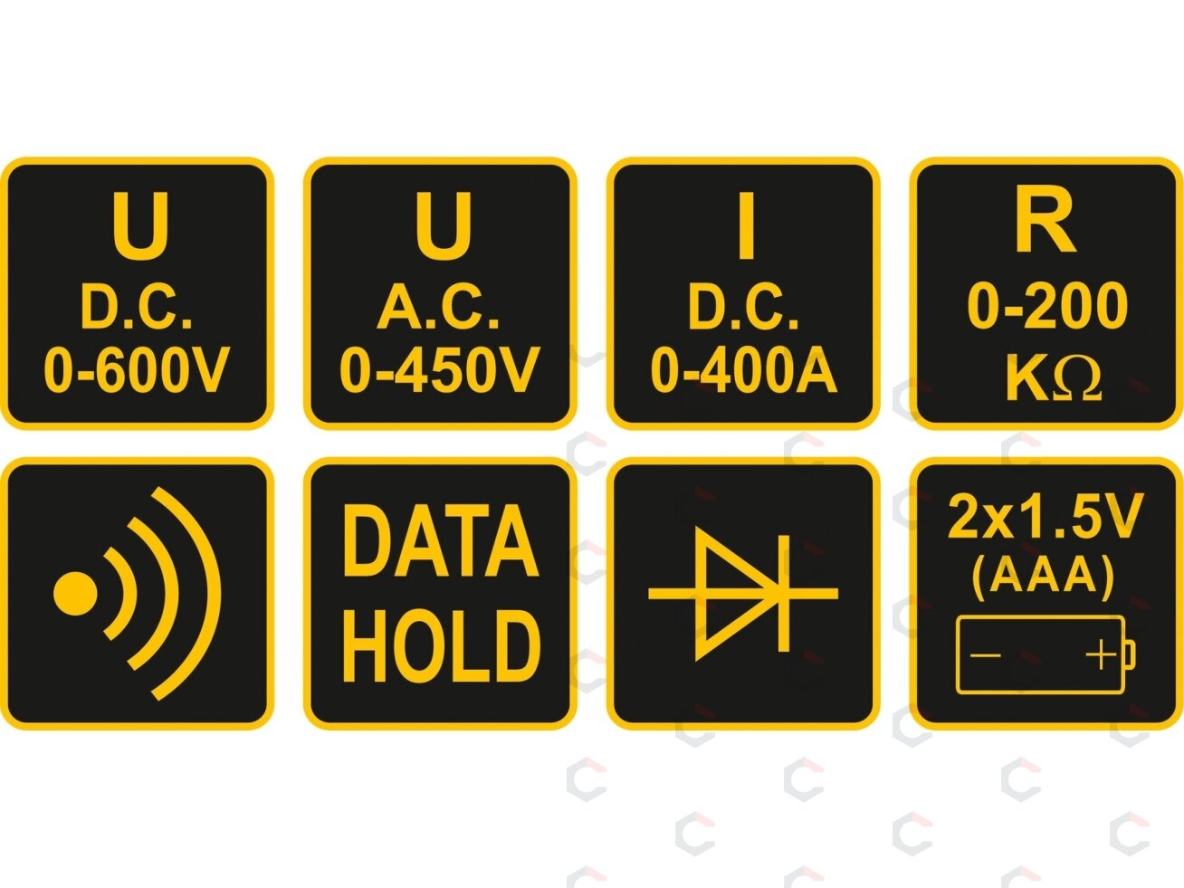 Srovės matavimo replės | LCD (81801) 3 Srovės matavimo replės | LCD (81801) 3