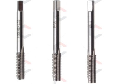 Sriegikliai | pirmas / vidurinis / galutinis sriegimas | M8 x 1.25 | 3 vnt (934) Sriegikliai | pirmas / vidurinis / galutinis sriegimas | M8 x 1.25 | 3 vnt (934)