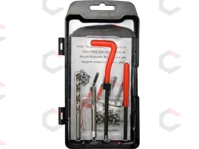 Sriegio remonto rinkinys | M5 x 0.8 | 30 vnt. (YT-17631) Sriegio remonto rinkinys | M5 x 0.8 | 30 vnt. (YT-17631)