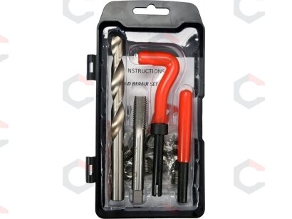 Sriegio remonto rinkinys | M12 x 1.75 | 30 vnt. (YT-17635) Sriegio remonto rinkinys | M12 x 1.75 | 30 vnt. (YT-17635)