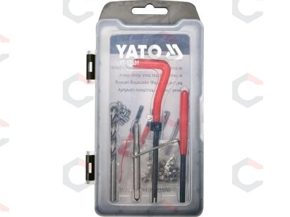 Sriegio remonto rinkinys | M5 x 0.8 | 30 vnt. (YT-17631) 1 Sriegio remonto rinkinys | M5 x 0.8 | 30 vnt. (YT-17631) 1