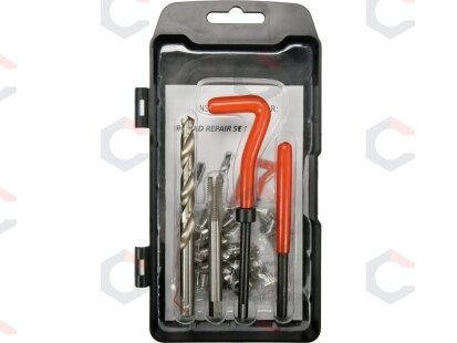 Sriegio remonto rinkinys | M8 x 1.25 | 30 vnt. (YT-17633) Sriegio remonto rinkinys | M8 x 1.25 | 30 vnt. (YT-17633)