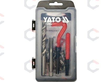 Sriegio remonto rinkinys | M10 x 1.5 | 30 vnt. (YT-17634) 1 Sriegio remonto rinkinys | M10 x 1.5 | 30 vnt. (YT-17634) 1