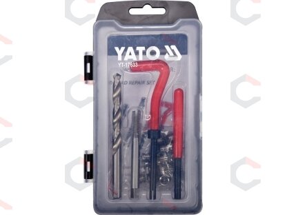 Sriegio remonto rinkinys | M8 x 1.25 | 30 vnt. (YT-17633) 1 Sriegio remonto rinkinys | M8 x 1.25 | 30 vnt. (YT-17633) 1