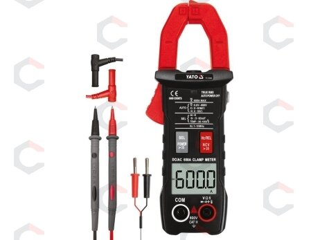Srovės matavimo replės | automatinės | AC / DC 600A (YT-73093) Srovės matavimo replės | automatinės | AC / DC 600A (YT-73093)