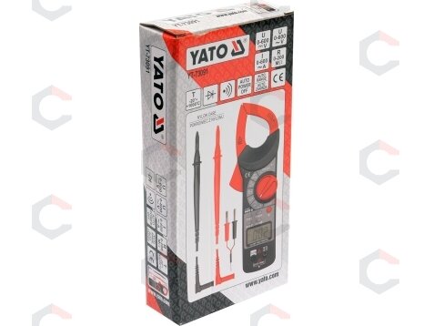 Srovės matavimo replės | AC/DC | 600V (YT-73091) 2 Srovės matavimo replės | AC/DC | 600V (YT-73091) 2