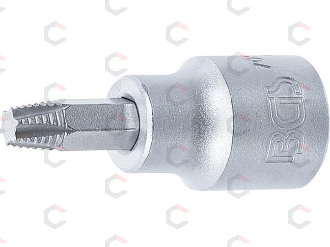 Sraigtinis ištraukimo antgalis | 10 mm (3/8") | pažeistam T-Star (Torx) T30 (7098-T30) Sraigtinis ištraukimo antgalis | 10 mm (3/8") | pažeistam T-Star (Torx) T30 (7098-T30)