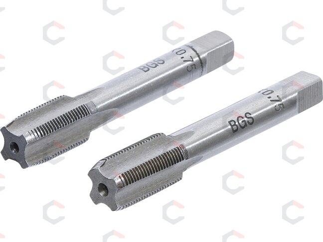 Sriegikliai | pirmas ir galutinis sriegimas | M11 x 0.75 | 2 vnt. (M11X0.75-B) Sriegikliai | pirmas ir galutinis sriegimas | M11 x 0.75 | 2 vnt. (M11X0.75-B)