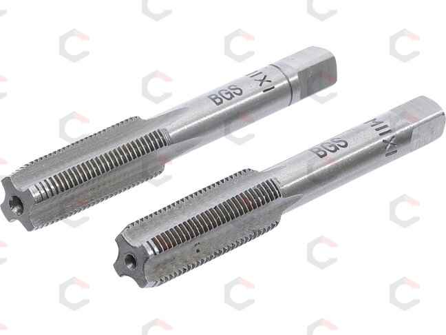 Sriegikliai | pirmas ir galutinis sriegimas | M11 x 1.0 | 2 vnt. (M11X1.0-B)