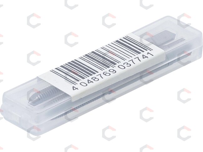 Sriegikliai | pirmas ir galutinis sriegimas | M5 x 0.8 | 2 vnt. (M5X0.8-B) 3 Sriegikliai | pirmas ir galutinis sriegimas | M5 x 0.8 | 2 vnt. (M5X0.8-B) 3