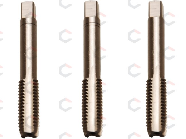 Sriegikliai | pirmas / vidurinis / galutinis sriegimas | M12 x 1.75 | 3 vnt (936) Sriegikliai | pirmas / vidurinis / galutinis sriegimas | M12 x 1.75 | 3 vnt (936)
