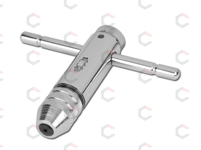 Sriegiklio laikiklis T-formos terkšlinis | M5 - M12 | 110 mm (1981) 4 Sriegiklio laikiklis T-formos terkšlinis | M5 - M12 | 110 mm (1981) 4