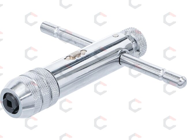 Sriegiklio laikiklis T-formos terkšlinis | M5 - M12 | 110 mm (1981) Sriegiklio laikiklis T-formos terkšlinis | M5 - M12 | 110 mm (1981)