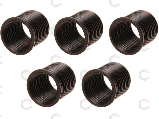 Srieginės rankovės 11 mm | M14 x 1,25 | 5 vnt. (149-11) Srieginės rankovės 11 mm | M14 x 1,25 | 5 vnt. (149-11)