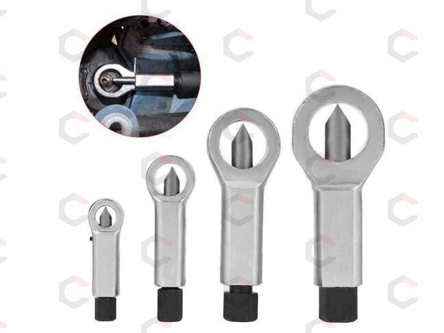 Sriegio nukandėjų rinkinys | 9-27 mm | 4 vnt. (SK0997) 3 Sriegio nukandėjų rinkinys | 9-27 mm | 4 vnt. (SK0997) 3