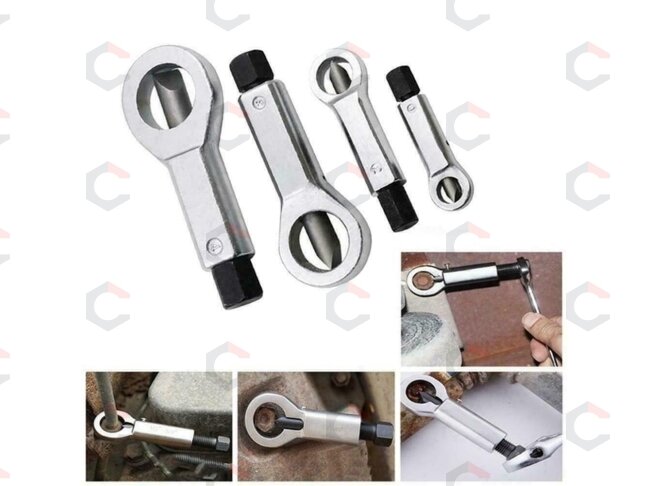 Sriegio nukandėjų rinkinys | 9-27 mm | 4 vnt. (SK0997) 4 Sriegio nukandėjų rinkinys | 9-27 mm | 4 vnt. (SK0997) 4