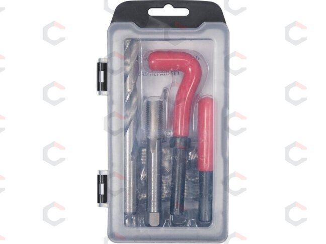 Sriegio remonto rinkinys | M10X1.0 | 30 vnt. (YT-17682) Sriegio remonto rinkinys | M10X1.0 | 30 vnt. (YT-17682)