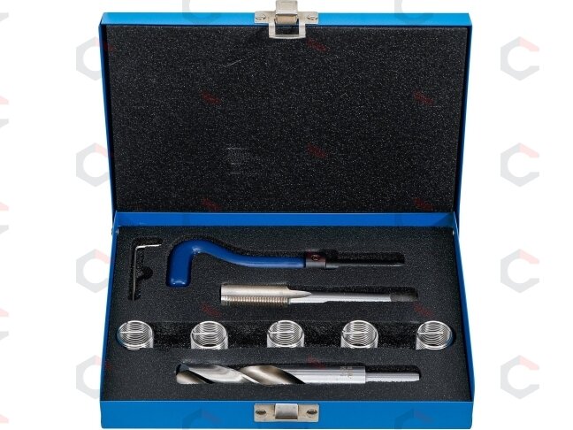 Sriegio remonto rinkinys | M18 x 1.5 | 9 vnt. (99433) 1 Sriegio remonto rinkinys | M18 x 1.5 | 9 vnt. (99433) 1