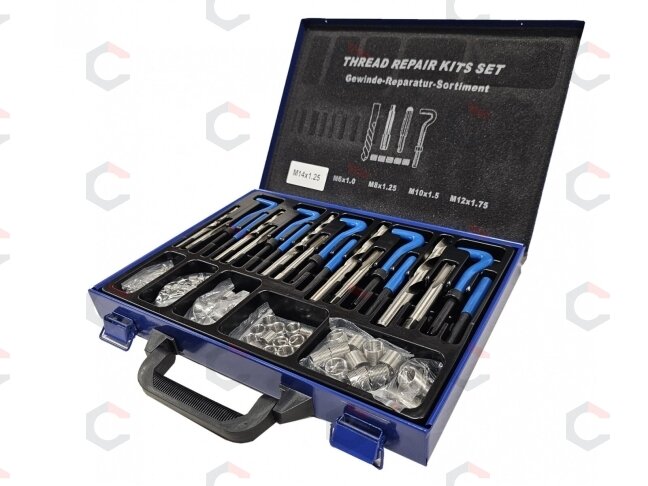 Sriegio remonto rinkinys | M5 - M12 | HSS4241 | 130 vnt. (SK09150) Sriegio remonto rinkinys | M5 - M12 | HSS4241 | 130 vnt. (SK09150)
